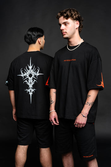 BØĘRY — Collectie-/sfeersectie: Duo, wit + rood sigil naast elkaar