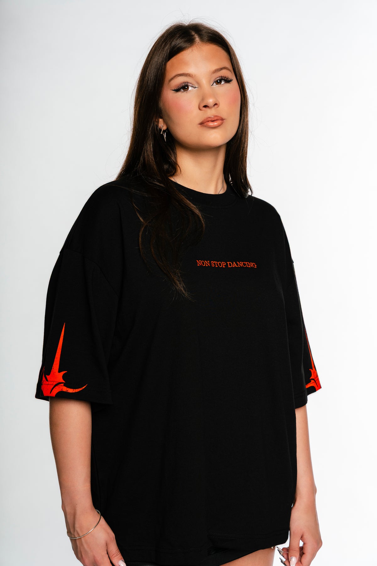 SIGIL TEE — BLACK / RED
