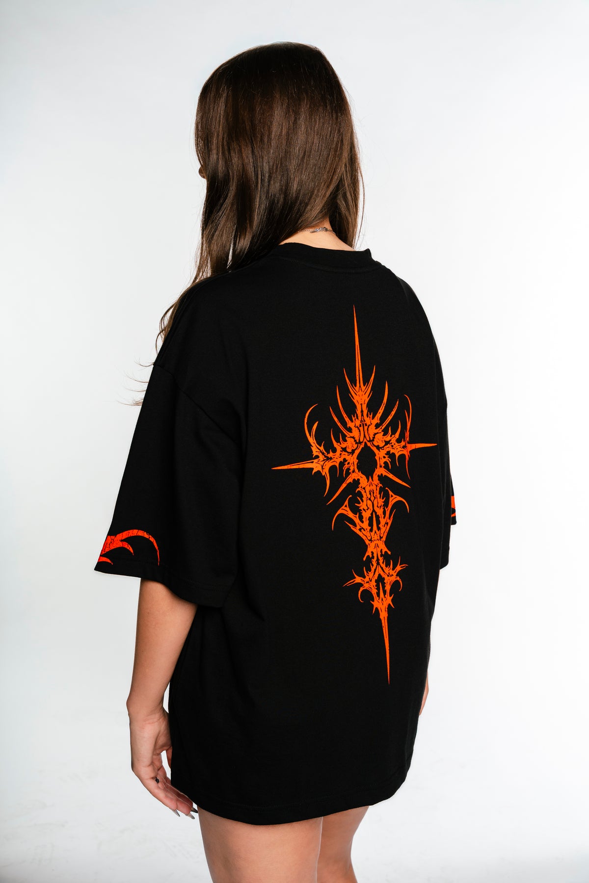SIGIL TEE — BLACK / RED