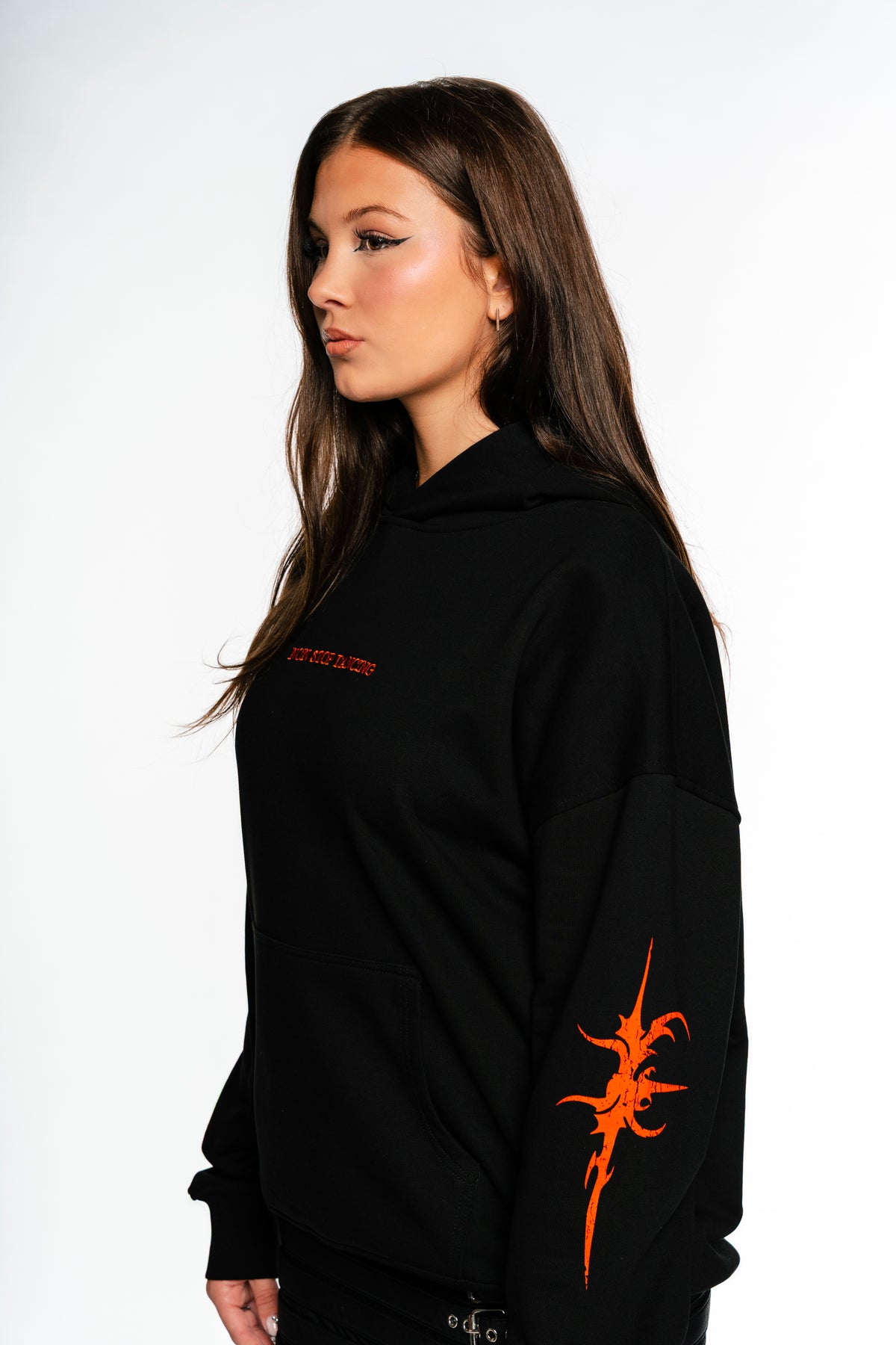 SIGIL HOODIE — BLACK / RED