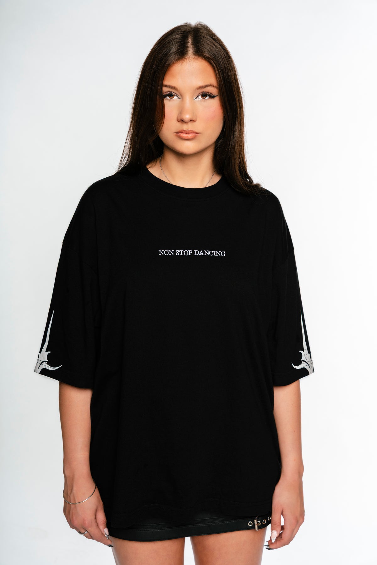 SIGIL TEE — BLACK / WHITE