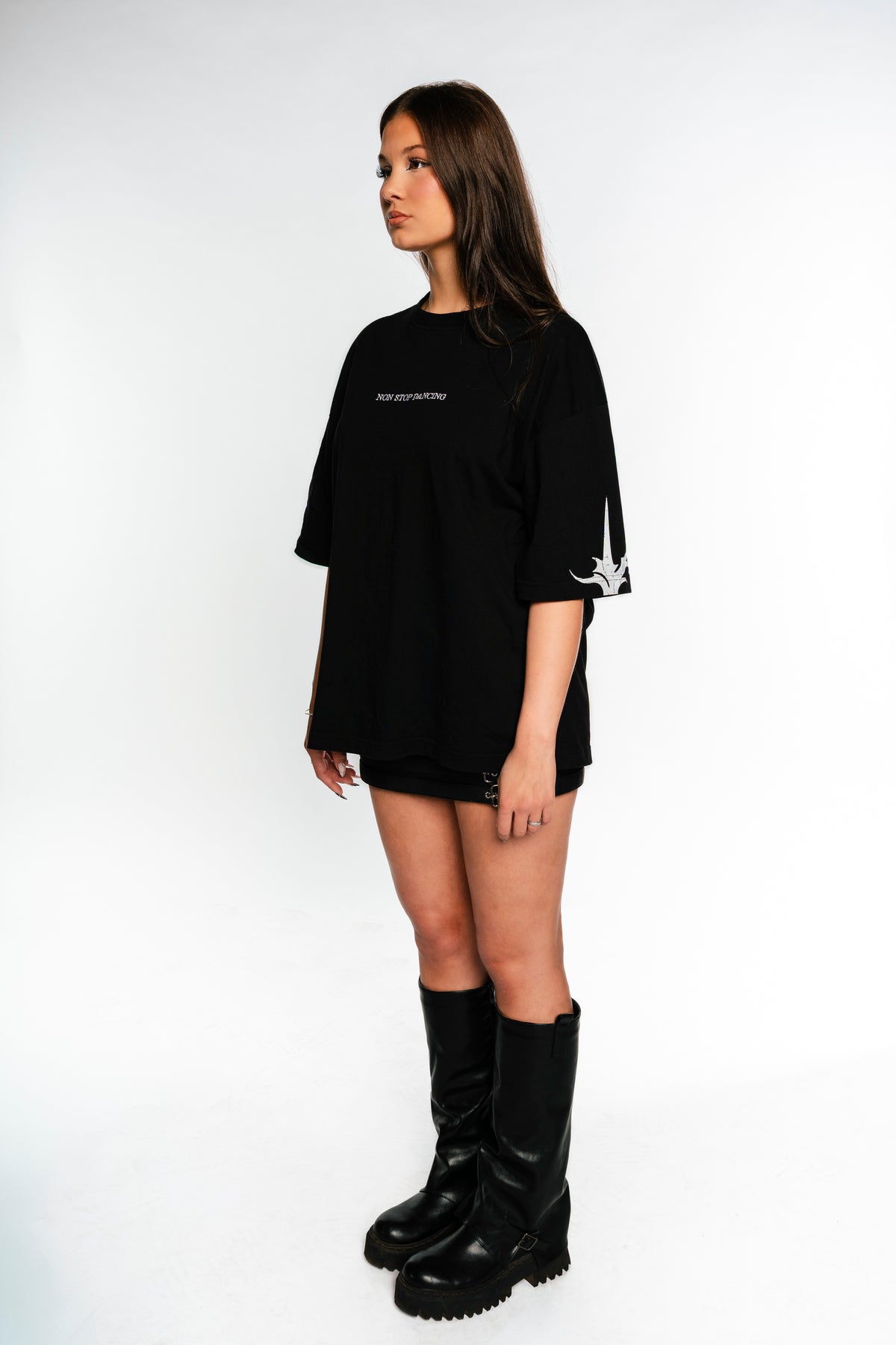 SIGIL TEE — BLACK / WHITE