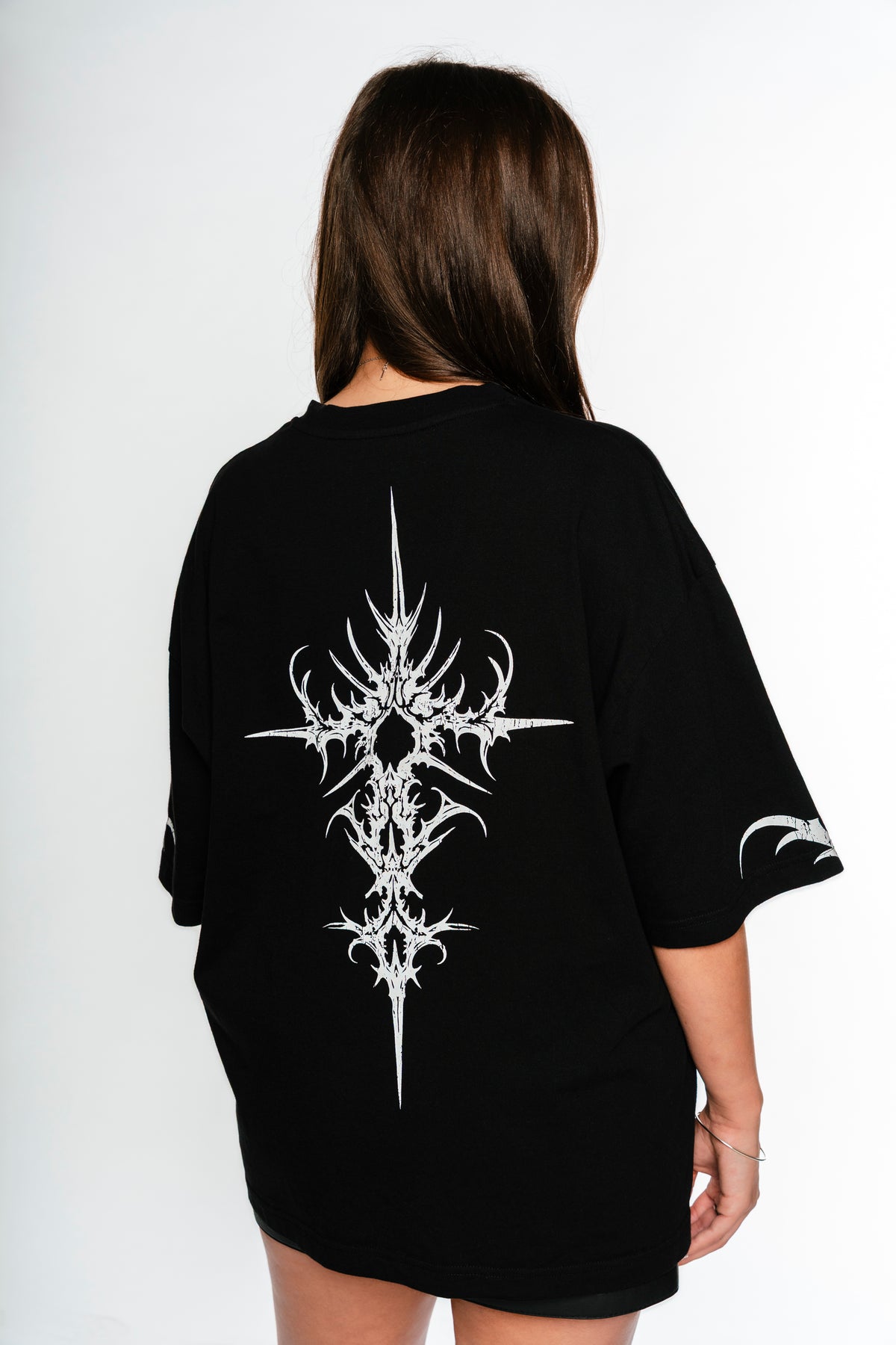 SIGIL TEE — BLACK / WHITE