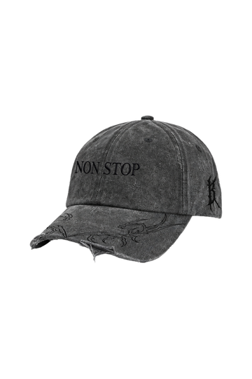 NON STOP CAP — ACID WASH GREY — homepage categorie-cover (CAPS tegel)